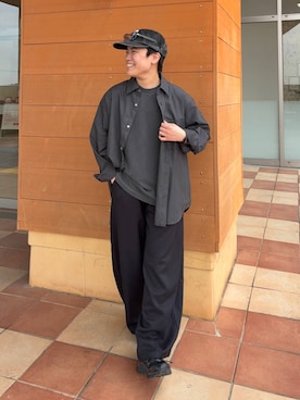 shuさん（メンズ・159cm）の春コーディネート