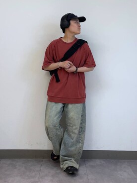 「RAGEBLUE（レイジブルー）のアイテム（腕時計）」を使った、shuさん（メンズ・159cm）の夏コーディネート