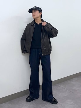 「RAGEBLUE（レイジブルー）のアイテム（パンツ）」を使った、shuさん（メンズ・159cm）の秋コーディネート