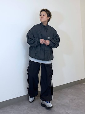 「jumpit（ジャンプイット）のアイテム」を使った、shuさん（メンズ・159cm）の秋コーディネート