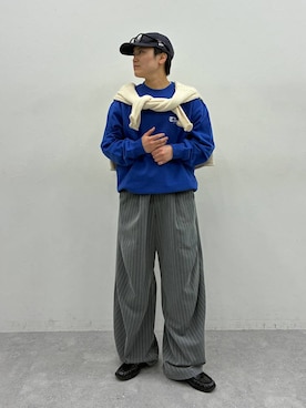 shuさん（メンズ・159cm）の春コーディネート