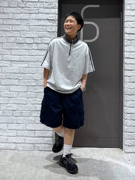 「RAGEBLUE（レイジブルー）のアイテム（腕時計）」を使った、shuさん（メンズ・159cm）の夏コーディネート