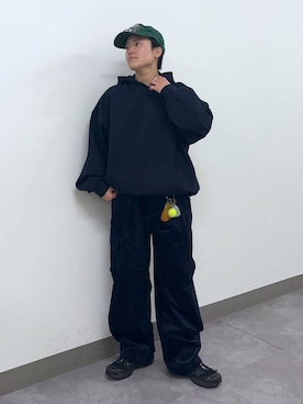 「RAGEBLUE（レイジブルー）のアイテム（パンツ）」を使った、shuさん（メンズ・159cm）の秋コーディネート