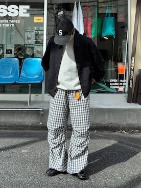 shuさん（メンズ・159cm）の春コーディネート