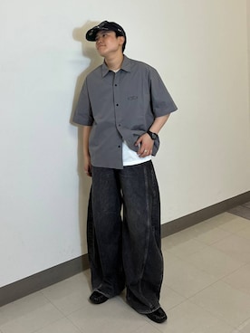 shuさん（メンズ・159cm）の夏コーディネート