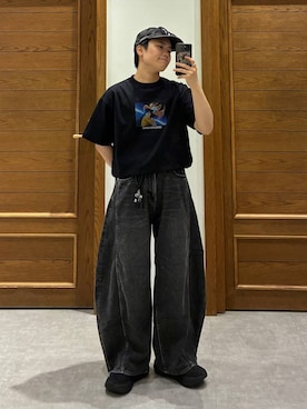 shuさん（メンズ・159cm）の春コーディネート