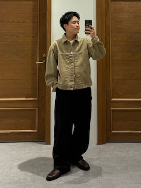 shuさん（メンズ・159cm）の冬コーディネート