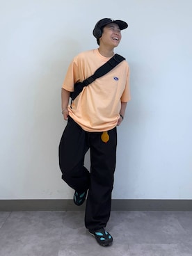 「RAGEBLUE（レイジブルー）のアイテム（腕時計）」を使った、shuさん（メンズ・159cm）の夏コーディネート