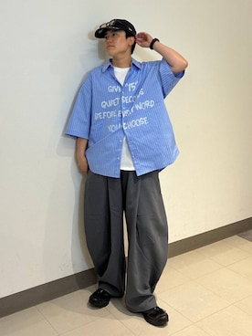 shuさん（メンズ・159cm）の夏コーディネート