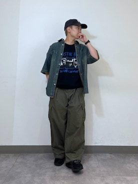 shuさん(メンズ・159cm)の夏コーディネート