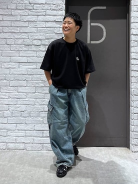 「RAGEBLUE（レイジブルー）のアイテム（腕時計）」を使った、shuさん（メンズ・159cm）の夏コーディネート