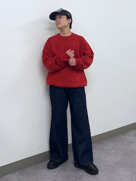 「RAGEBLUE（レイジブルー）のアイテム（パンツ）」を使った、shuさん（メンズ・159cm）の秋コーディネート