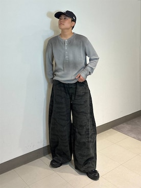 「Healthknit（ヘルスニット）のアイテム（ソックス/靴下）」を使った、shuさん（メンズ・159cm）の秋コーディネート