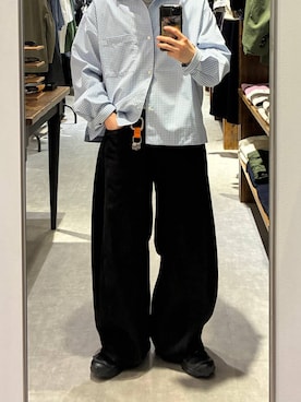 「RAGEBLUE（レイジブルー）の【MADE IN JAPAN】牛革キーリング（キーホルダー、オレンジ系）」を使った、shuさん（メンズ・159cm）の春コーディネート