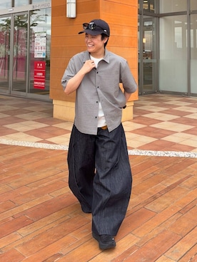 shuさん(メンズ・159cm)の春コーディネート