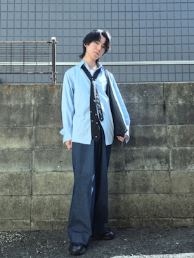 「アイテム（財布/小物）」を使った、kireiraさん（メンズ・167cm）の秋コーディネート