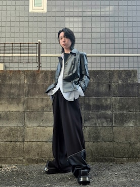 「JOHN LAWRENCE SULLIVAN（ジョンローレンスサリバン）のアイテム」を使った、kireiraさん（メンズ・167cm）の秋コーディネート