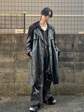 「JOHN LAWRENCE SULLIVAN（ジョンローレンスサリバン）のアイテム」を使った、kireiraさん（メンズ・167cm）の冬コーディネート