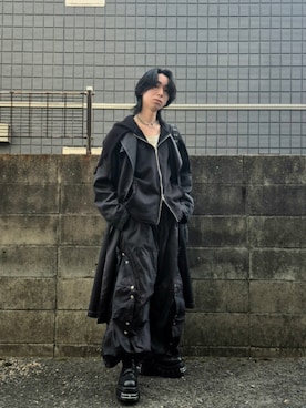 「アイテム（トレンチコート）」を使った、kireiraさん（メンズ・167cm）の秋コーディネート