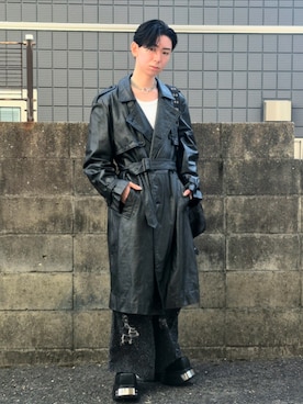 「JOHN LAWRENCE SULLIVAN（ジョンローレンスサリバン）のアイテム」を使った、kireiraさん（メンズ・167cm）の冬コーディネート