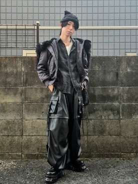 「アイテム（雑貨/ホビー）」を使った、kireiraさん（メンズ・167cm）の冬コーディネート