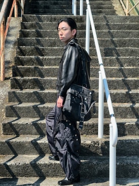 「Parts Lab.（パーツラボ）のアイテム」を使った、kireiraさん（メンズ・167cm）の春コーディネート