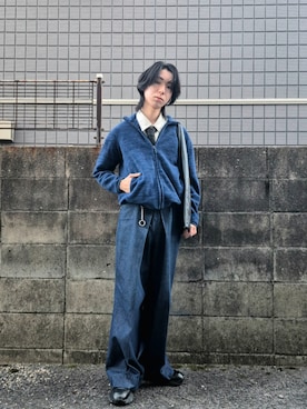 「UNIQLO（ユニクロ）のアイテム（ブルゾン）」を使った、kireiraさん（メンズ・167cm）の秋コーディネート