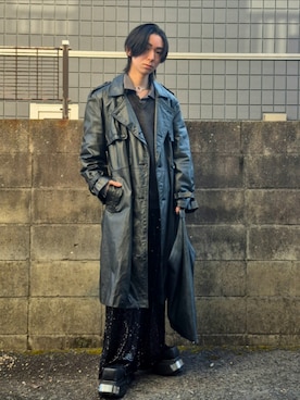 「MM6 Maison Margiela（ｴﾑｴﾑｼｯｸｽ ﾒｿﾞﾝ ﾏﾙｼﾞｪﾗ）のアイテム」を使った、kireiraさん（メンズ・167cm）の冬コーディネート