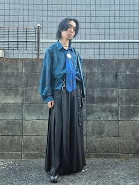 「アイテム（バッジ）」を使った、kireiraさん（骨格ストレート・メンズ・167cm）の夏コーディネート