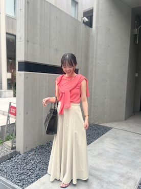 「アンサンブル」｜katoさん（レディース・153cm）の夏コーディネート