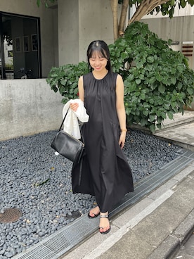 「NOLLEY’S（ノーリーズ）のアイテム（ワンピース/ドレス）」を使った、katoさん（レディース・153cm）の夏コーディネート