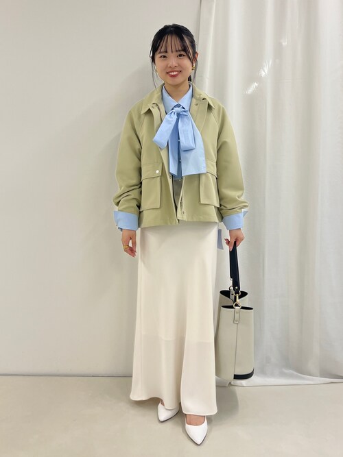 セール】中空チノトラペーズブルゾン（ブルゾン）｜NOLLEY 