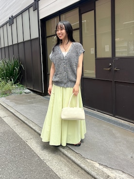 「NOLLEY’S Sophi（ノーリーズソフィ）のアイテム」を使った、katoさん（レディース・153cm）の夏コーディネート