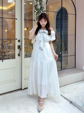 「archives（アルシーヴ）のアイテム」を使った、れいぴ🐥🍨さん（レディース・158cm）の夏コーディネート
