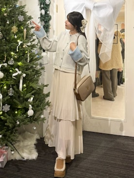 れいぴ🐥🍨さん（骨格ストレート・レディース・158cm）の冬コーディネート