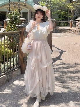 「アイテム（アクセサリー）」を使った、れいぴ🐥🍨さん（レディース・158cm）の夏コーディネート