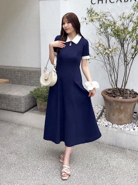 「3coins（3coins）のアイテム」を使った、れいぴ🐥🍨さん（レディース・158cm）の春コーディネート