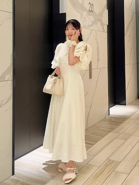 「大人かわいい」｜「アイテム（雑貨/ホビー）」を使った、れいぴ🐥🍨さん（レディース・158cm）の夏コーディネート