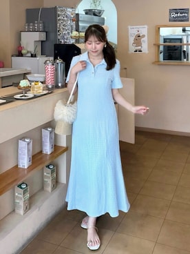 「ciite'（シーテ）のアイテム」を使った、れいぴ🐥🍨さん（レディース・158cm）の夏コーディネート