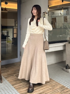 「アイテム（スカート）」を使った、れいぴ🐥🍨さん（レディース・158cm・10代）の秋コーディネート