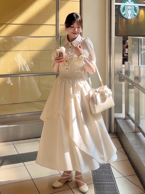 ミリーラフォレ様限定•*¨*•.¸♬︎エプロン セール】【mily bilet】視線を奪う!上品なディテール×華やかさ