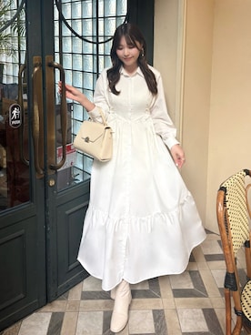 「my twilight（マイトワイライト）のアイテム」を使った、れいぴ🐥🍨さん（レディース・158cm）の春コーディネート