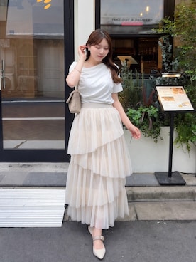 れいぴ🐥🍨さん（レディース・158cm）の夏コーディネート