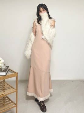 「アイテム（ワンピース/ドレス）」を使った、れいぴ🐥🍨さん（レディース・158cm・10代）の秋コーディネート