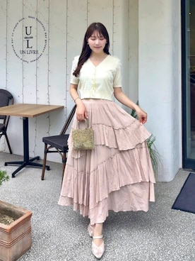 れいぴ🐥🍨さん（レディース・158cm）の夏コーディネート