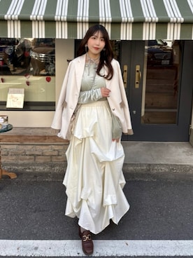 「ciite'（シーテ）のアイテム」を使った、れいぴ🐥🍨さん（レディース・158cm）の冬コーディネート