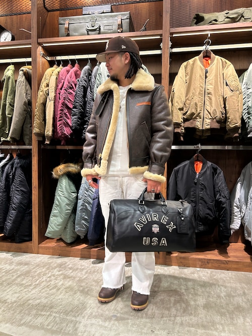 AVIREX（アヴィレックス） ムートンジャケット ムートンコート