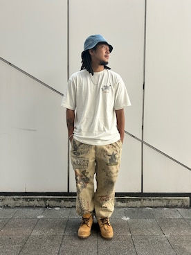 「AVIREX（アヴィレックス）のアイテム」を使った、はるとさん（メンズ・174cm）の夏コーディネート