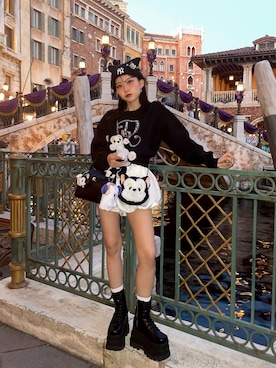 「アイテム（雑貨/ホビー）」を使った、𝑦𝑢𝑘𝑎 🦁さん（レディース・149cm）の秋コーディネート