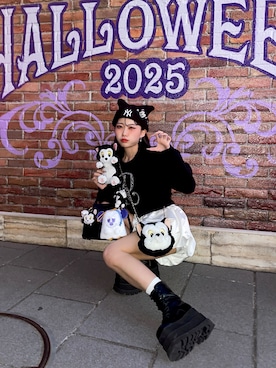 「アイテム（雑貨/ホビー）」を使った、𝑦𝑢𝑘𝑎 🦁さん（レディース・149cm）の秋コーディネート